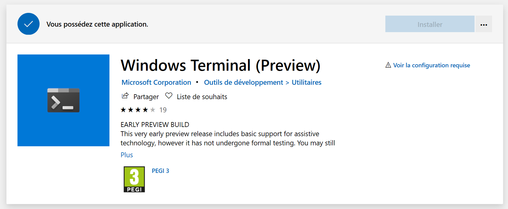 install windows terminal server 2019
